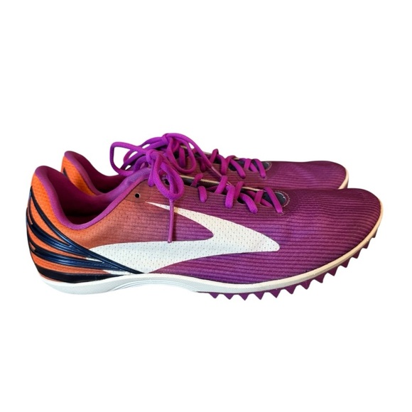 Brooks Mach 17 Spikes Running Shoes, Size 8 - Picture 1 of 8